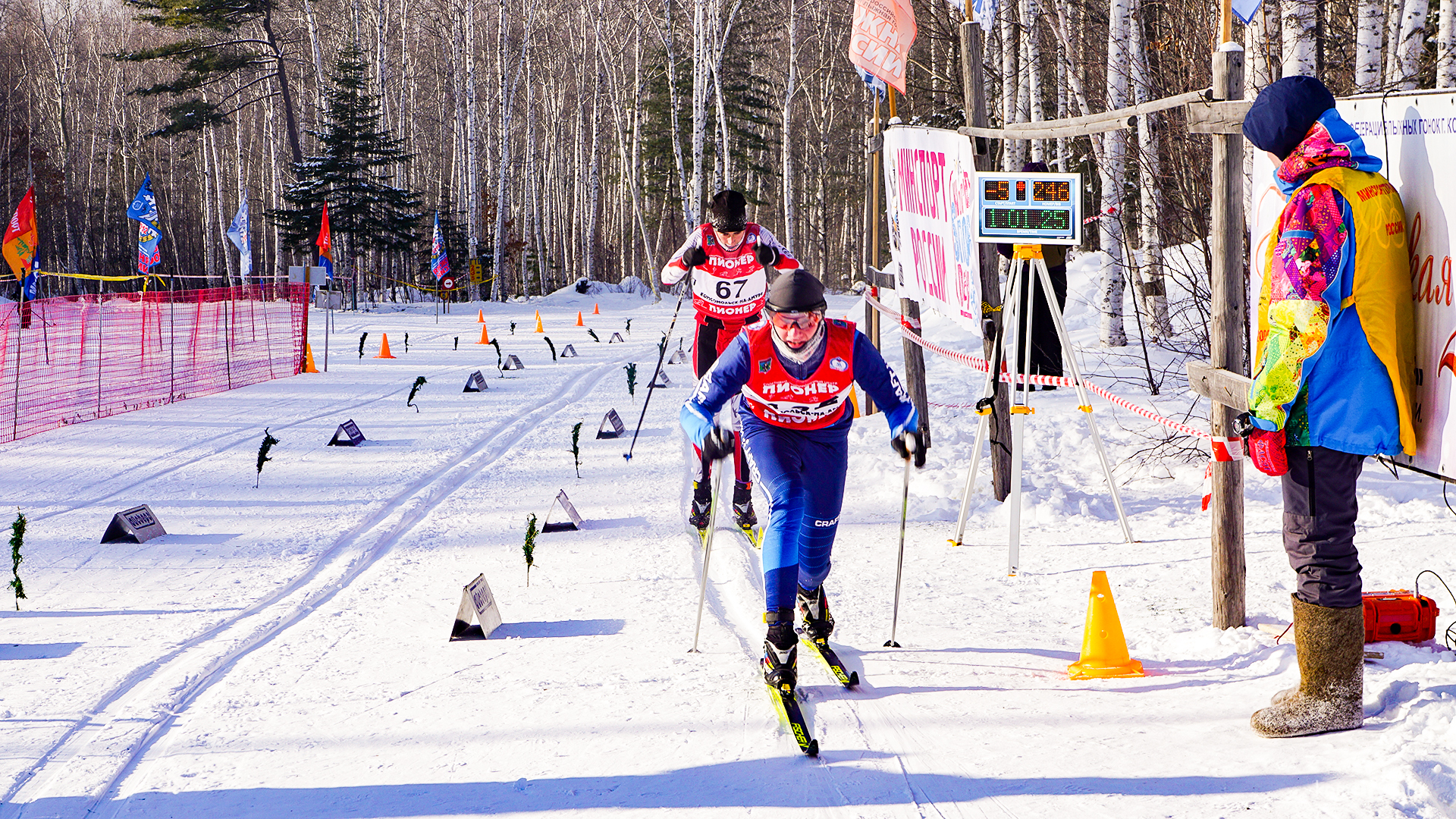 Краевые лыжные старты принесли спортсменам из Комсомольска-на-Амуре золотые награды