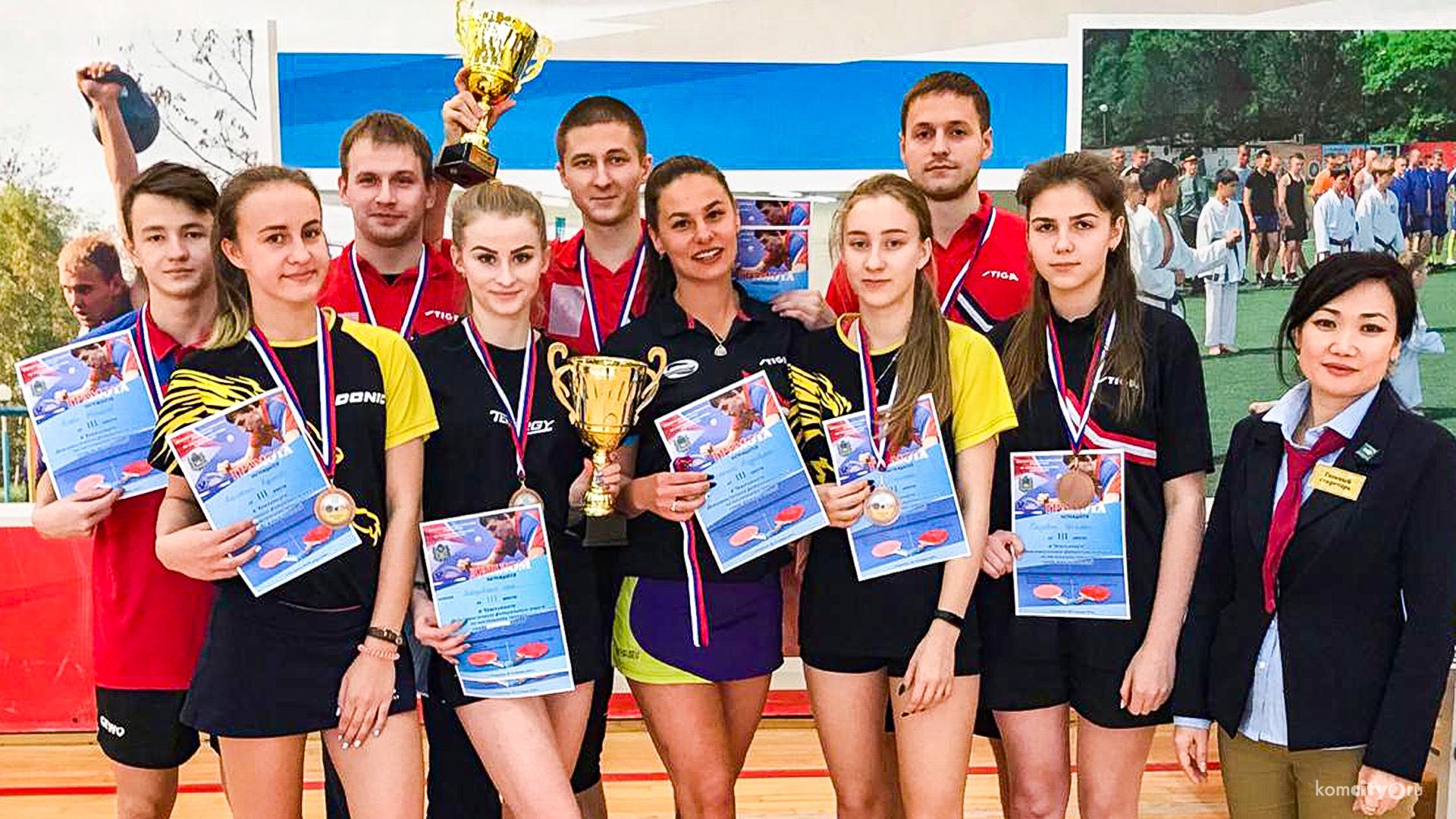 Теннисисты Комсомольска-на-Амуре привезли две «бронзы» с чемпионата ДФО