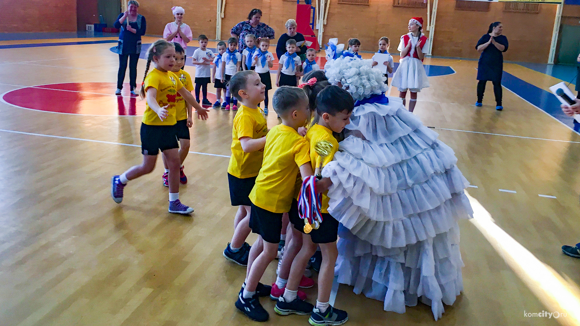 Спортивные игры среди дошкольников прошли в Комсомольске-на-Амуре
