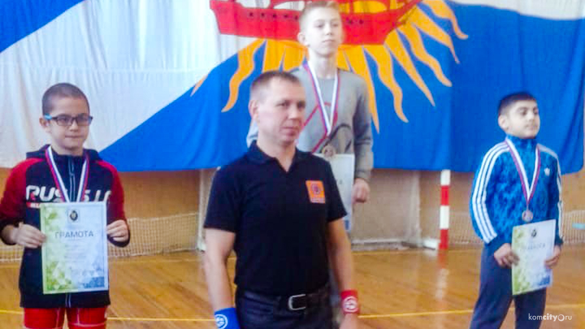 Спортсмены из Комсомольска-на-Амуре завоевали четыре «золота» на краевом первенстве по греко-римской борьбе в Совгавани