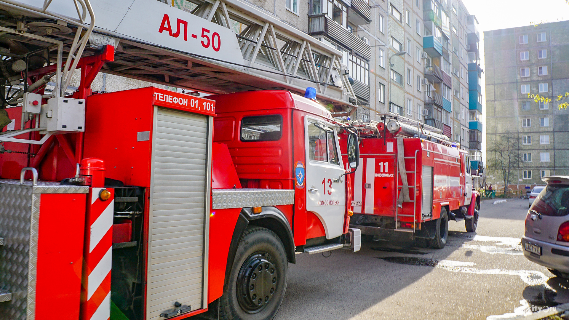В пожаре в Комсомольске-на-Амуре пострадал неосторожный курильщик