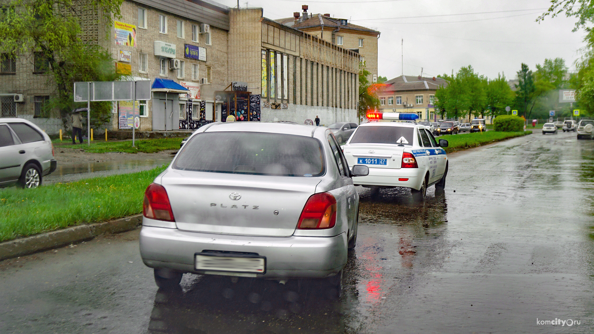 В Комсомольске-на-Амуре на пешеходном переходе сбили пешехода