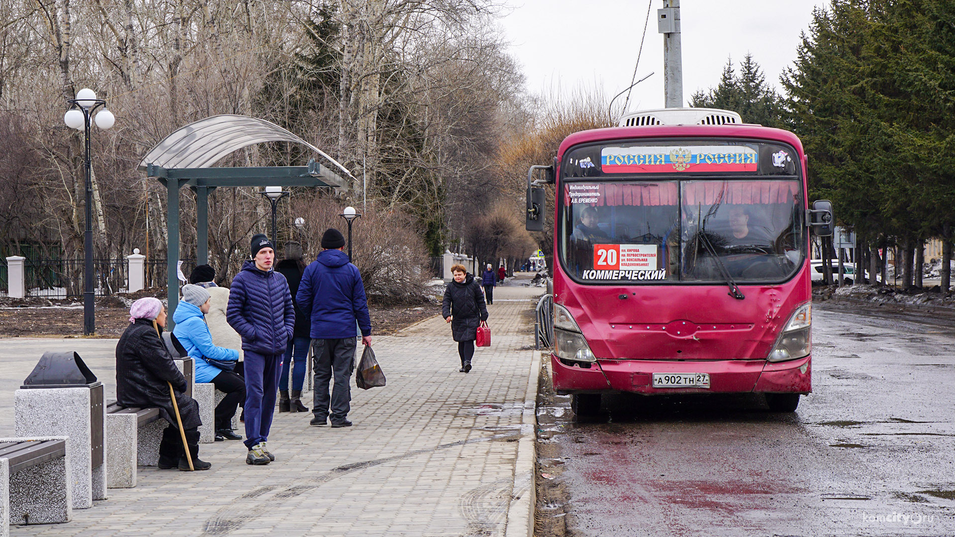 В течение недели автобусы в Комсомольске-на-Амуре будут курсировать по графикам выходного дня
