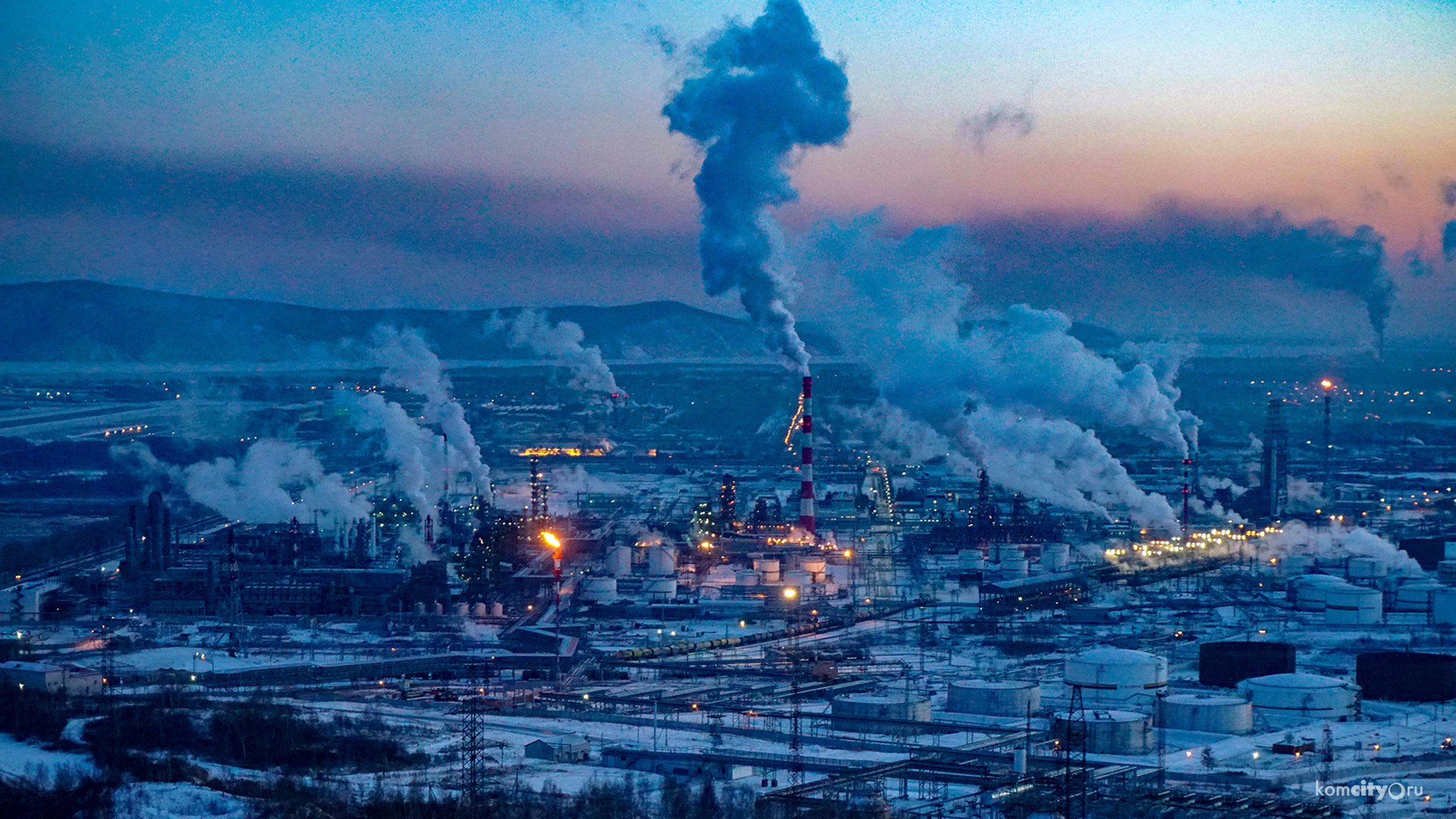 Комсомольск-на-Амуре оказался в списке городов с самым грязным воздухом