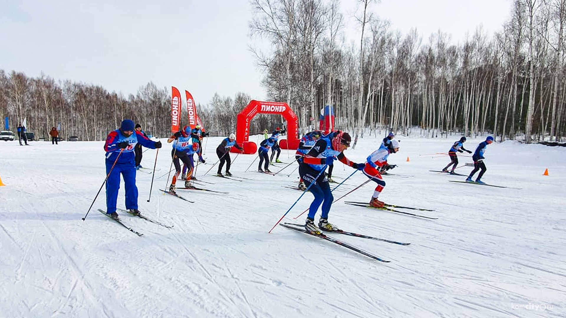 Полицейские Комсомольска-на-Амуре одержали победу на соревнованиях по лыжным гонкам «Динамовская лыжня»