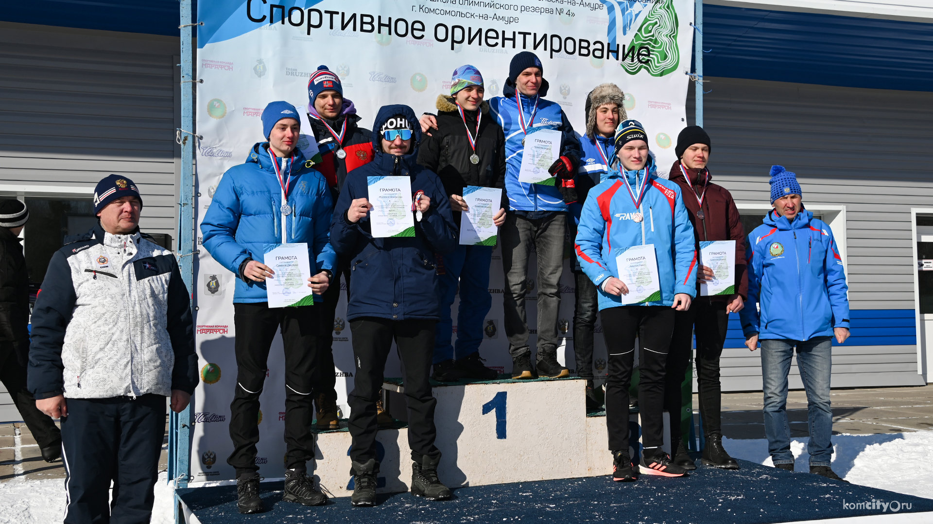 Лыжники из Комсомольска-на-Амуре успешно выступили на чемпионате и первенстве ДФО по спортивному ориентированию