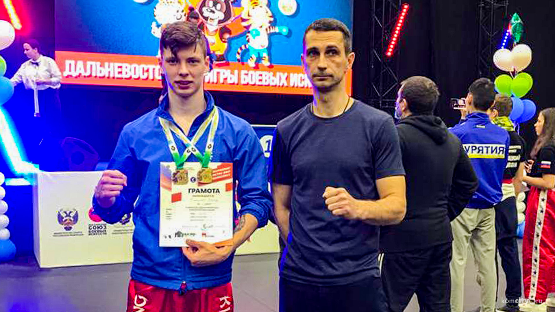 Спортсмен из Комсомольска-на-Амуре стал победителем чемпионата ДФО по кикбоксингу