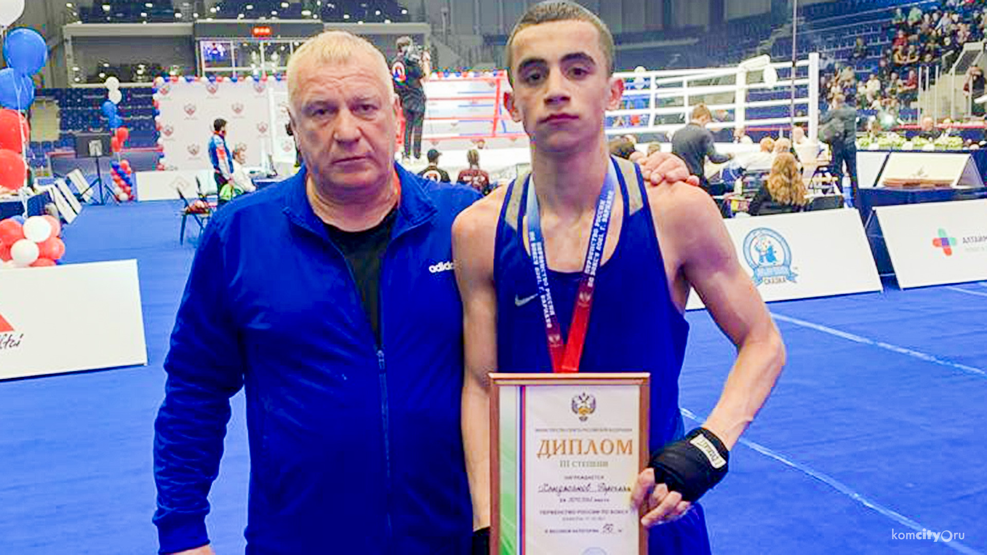 Спортсмен из Комсомольска-на-Амуре стал бронзовым призёром Первенства России по боксу