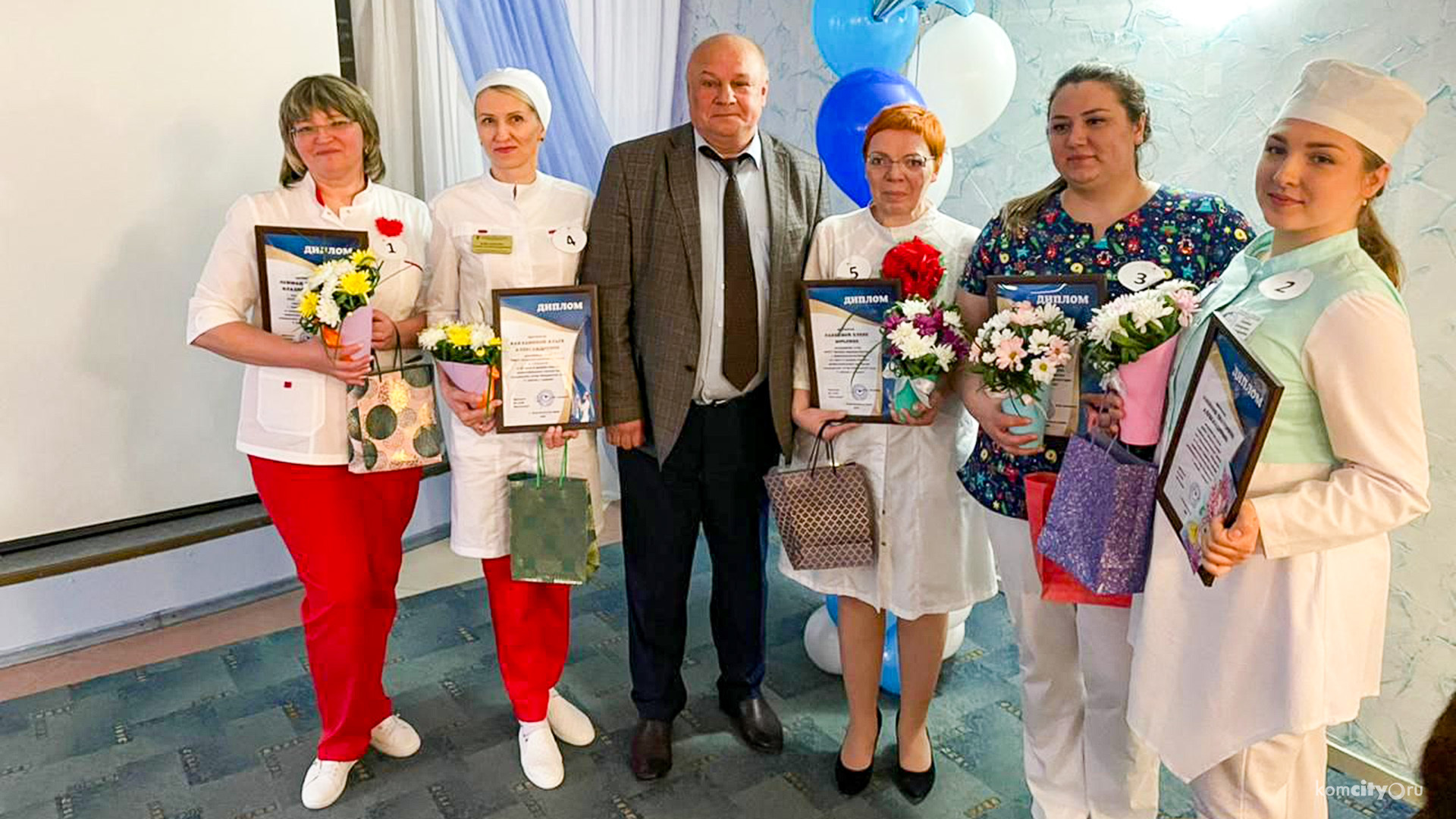 Сотрудница Детской городской больницы Комсомольска-на-Амуре стала лучшей медсестрой Хабаровского края