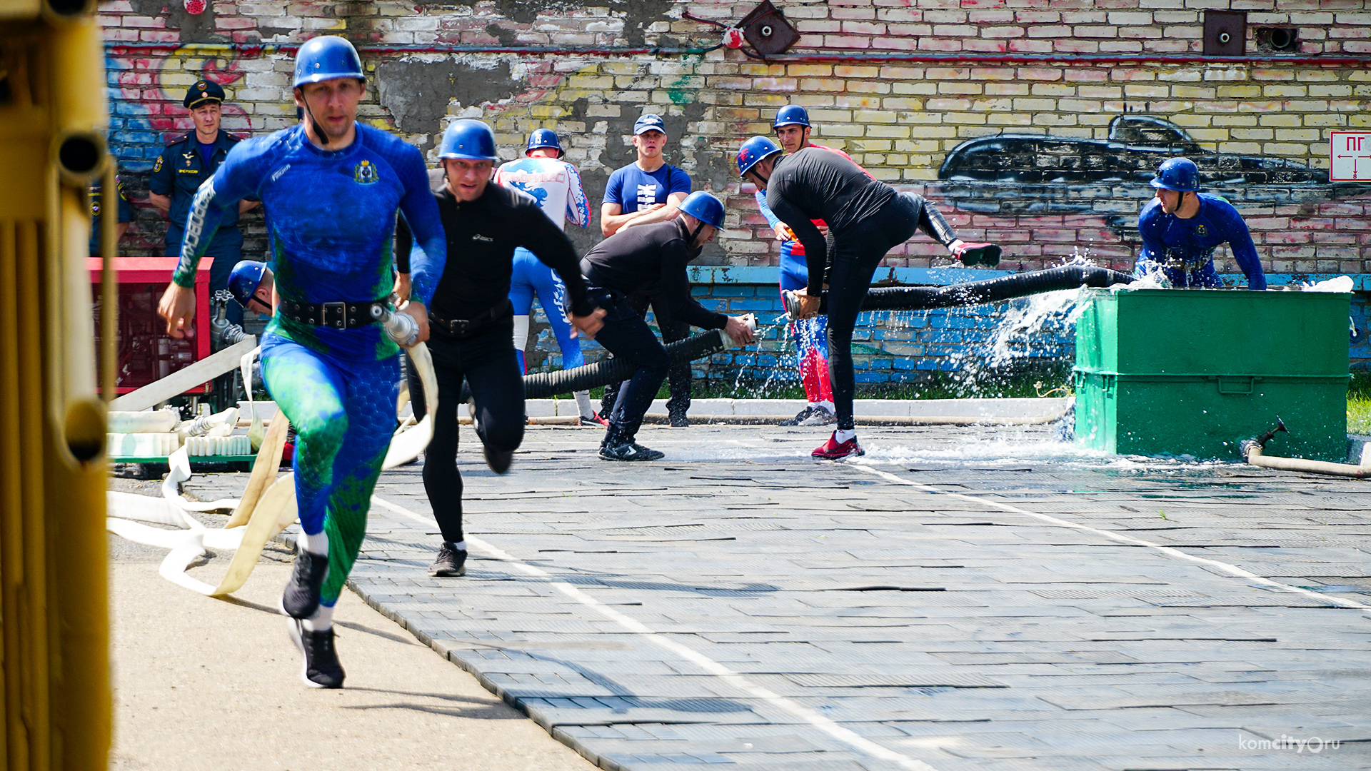 Краевые соревнования по пожарно-спасательному спорту прошли в Комсомольске-на-Амуре