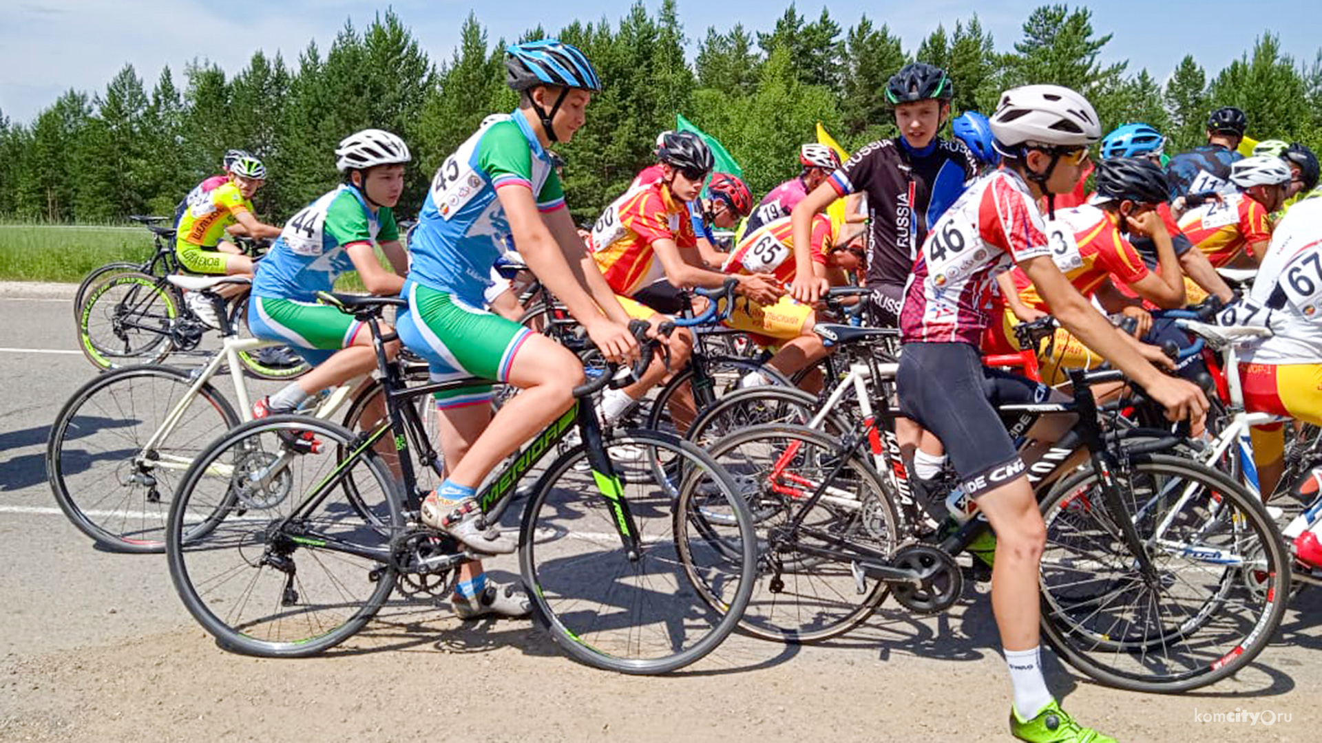 Велосипедисты из Комсомольска-на-Амуре примут участие в финале Всероссийской спартакиады учащихся
