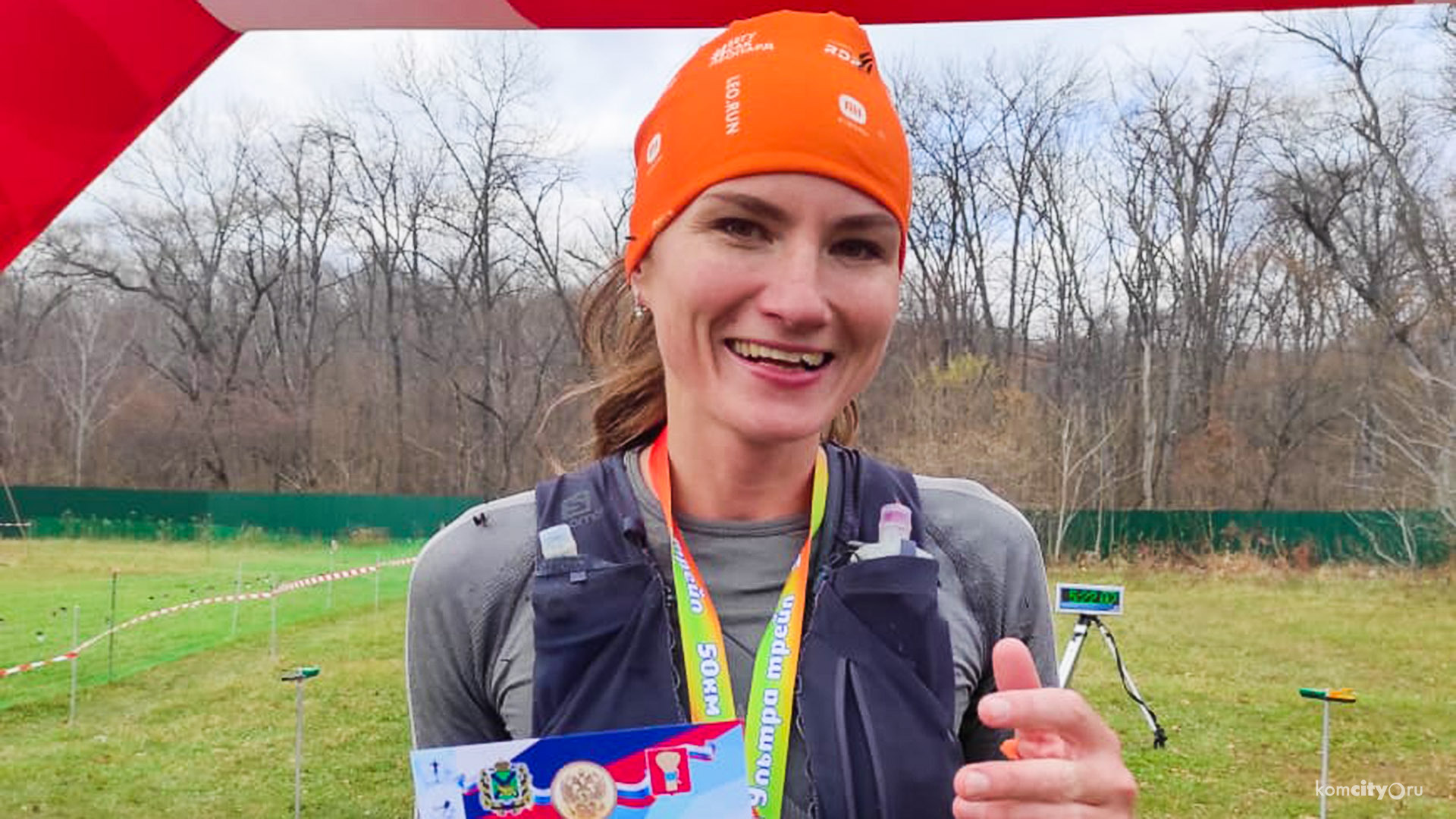 Спортсменка из Комсомольска-на-Амуре быстрее всех пробежала 50-километровую гонку в Уссурийске