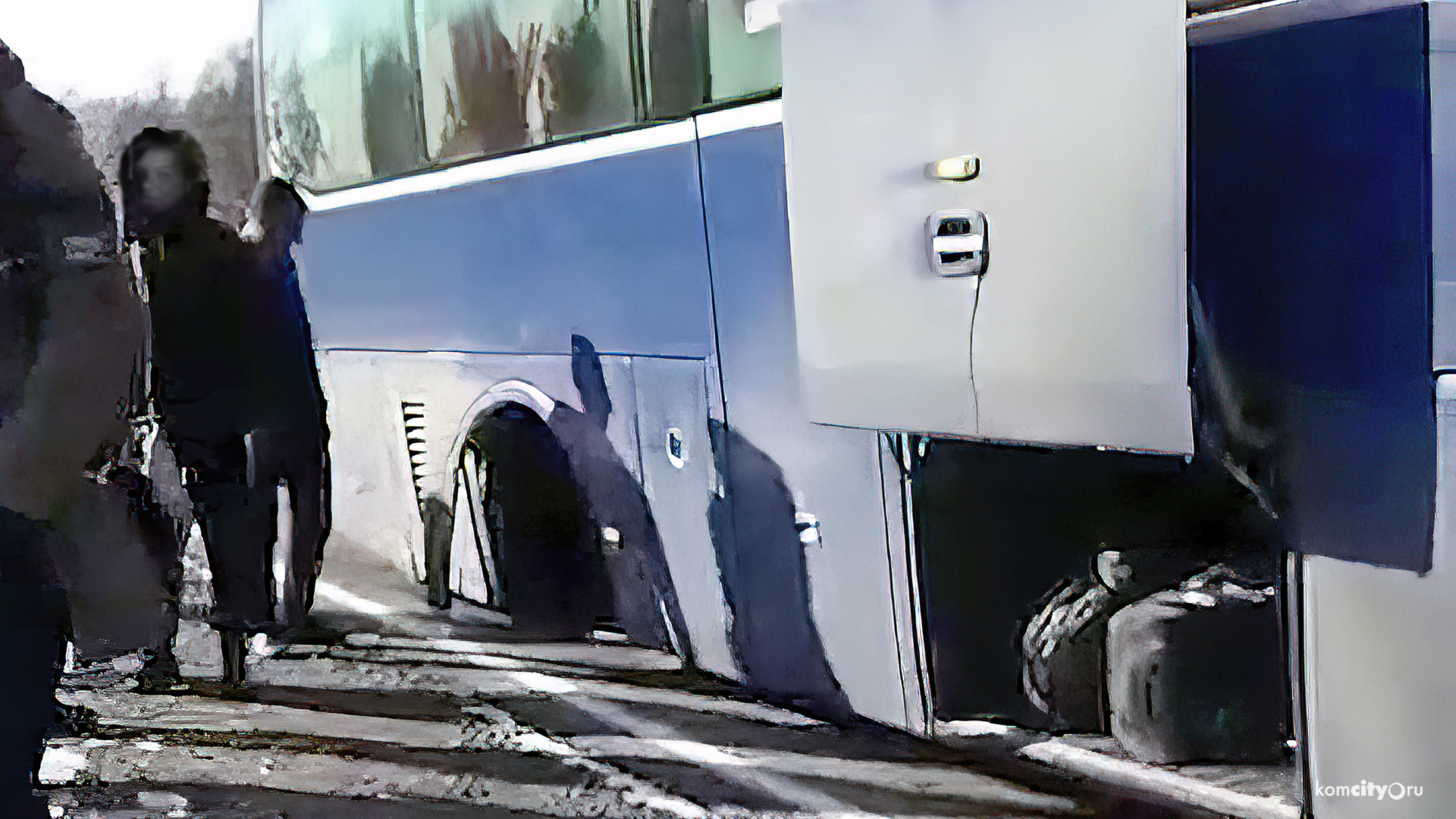 У автобуса Хабаровск — Комсомольск-на-Амуре на ходу отвалилось колесо