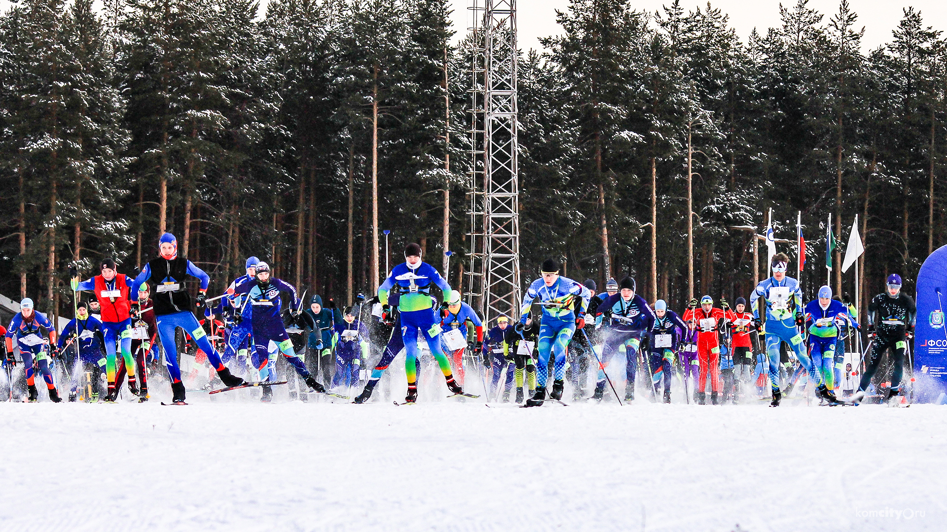 Лыжники из Комсомольска-на-Амуре успешно стартовали на Кубке России в Югорске