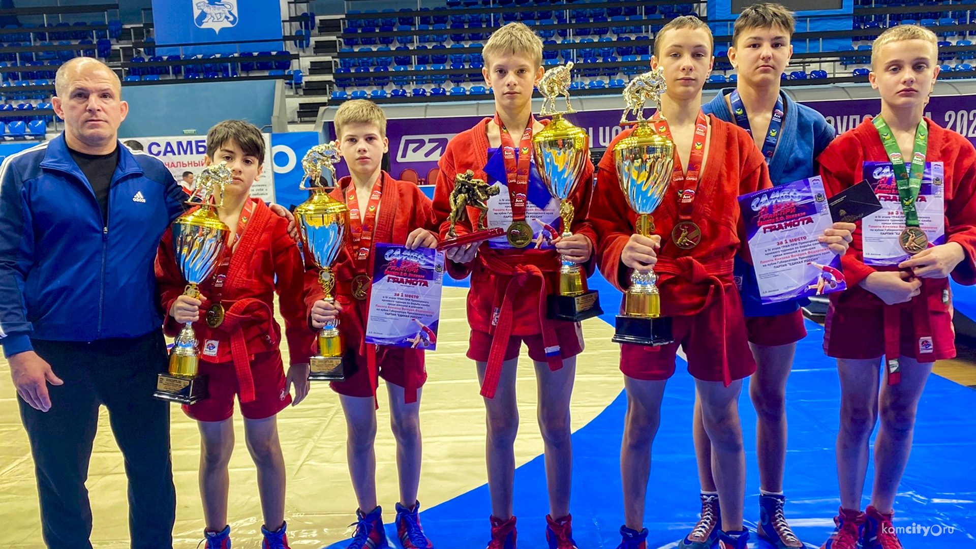 Четыре «золота» выиграли комсомольчане на масштабном турнире во Владивостоке
